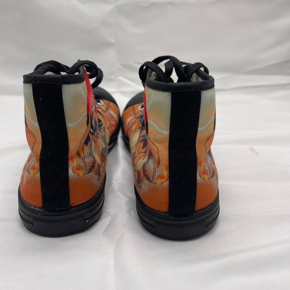 Charizard Evolution Canvas High Tops. Size Mens 6… - image 5